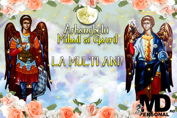 MDPersonal-Felicitare Sfantului Arhanghel Mihail si Gavril
